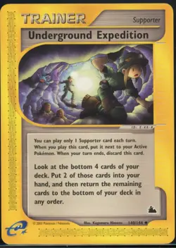 Underground Expedition 140/144 Uncommon Skyridge Pokemon NM - Image 2