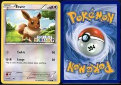 Eevee 63/98 Build A Bear Common Ancient Origins Pokemon NM - Image 1