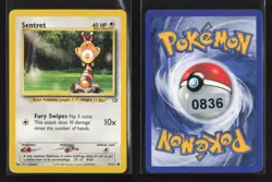 Sentret 71/111 Common Neo Genesis Pokemon LP - Image 1