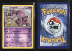 Drapion 54/122 Reverse Holo Rare BREAKpoint Pokemon NM - Image 1