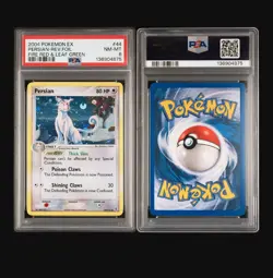 Pokemon Persian FireRed & LeafGreen Reverse Holo 44/112 PSA 8 English 2004 - Image 3