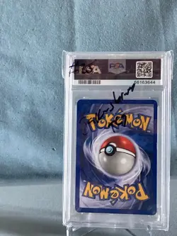 2000 Pokemon Team Rocket Dark Slowbro 1st Edition Holo Rare #12 PSA 9 Mint - Image 2
