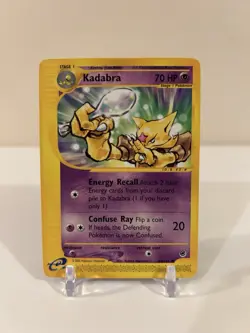 Pokemon Expedition Kadabra 84/165 Uncommon Non-Holo LP - Image 1