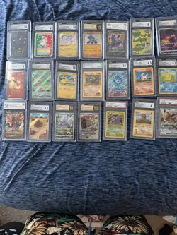 47 Graded Pokemon Slab Lot - Image 1