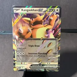 Pokemon TCG SV: Scarlet & Violet 151 Kangaskhan EX 115/165 Ultra Rare Holo NM - Image 1
