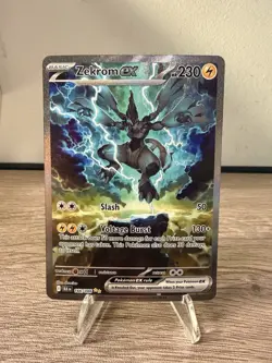 Zekrom ex 166/086 Sv: Black Bolt Holo Special Illustration Rare Pokemon Mint - Image 1