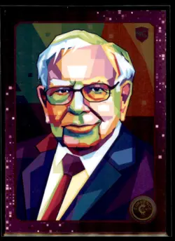 2024 Cardsmiths Currency Series 3 ICED FOIL Warren Buffet #58 RC - Image 1