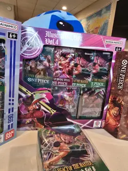 One Piece CCG Illustration Box 3, 4, 5 and LOTM Double Pack Set 8 Factory Sealed - Image 4