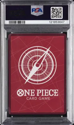2025 ONE PIECE PROMOS DODGERS X ONE PIECE NIGHT #010 MONKEY D. LUFFY PSA 10 - Image 2