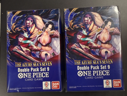 One Piece TCG OP-14 Azure Sea's Seven Double Pack Vol.9 DP-09 Lot of 2 Sealed - Image 1