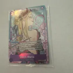 Black Maria OP08-074 SR Full Art Promo - One Piece Illustration Box Vol. 2 PROMO - Image 3