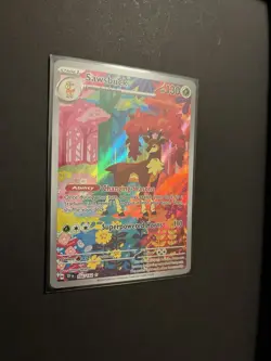 Pokemon TCG Sawsbuck Card 166/162 SV05: Temporal Forces NM Condition - Image 2