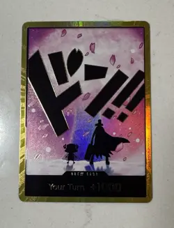 One Piece TCG Gold Parallel DON!! Card Chopper PRB-02 English Edition - Image 1