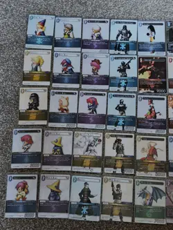 Final Fantasy Opus III 3 Card Bundle No Duplicates TCG 62 Different Cards - Image 2
