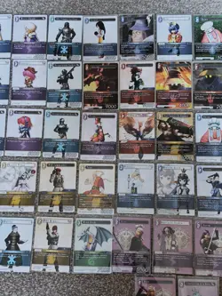 Final Fantasy Opus III 3 Card Bundle No Duplicates TCG 62 Different Cards - Image 3