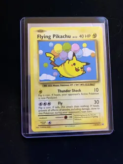 Pokemon TCG Flying Pikachu Card Evolutions 110/108 Regular Secret Rare-LP - Image 5
