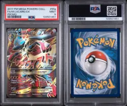 Pokemon Card - M Lucario EX - 55a/111 - Mega Powers Promo - 2017 - PSA 9 - Image 3