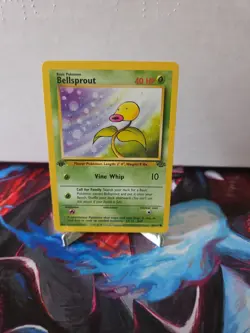 Pokemon TCG Bellsprout Jungle Card 49/64 Regular Common 1st Edition - Image 1