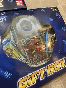 LOT OF 3 Bandai Digimon TCG Gift Box Set 2021 Booster Pack Trading Card Game NEW - Image 4