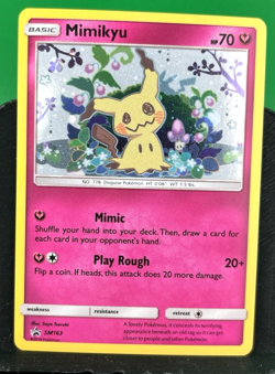 Mimikyu SM163 Sm Holo Beautiful Card! - Image 2