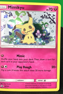 Mimikyu SM163 Sm Holo Beautiful Card! - Image 4