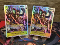 OP10-112 Eustass "Captain" Kid SR duo Playset x2 Cards !! - Image 1