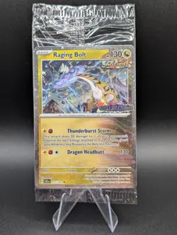 Raging Bolt Stellar Crown Bestbuy Promo Pokemon TCG Card STAMPED Sealed - Image 1