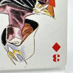 Kycilia Zabi Gundam Vintage Playing Cards Animage Japanese Anime Manga 1985 Rare - Image 5