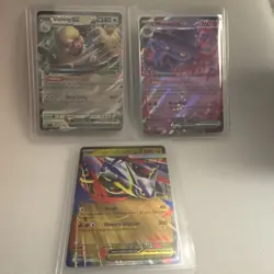 Pokemon TCG Slaking GX Mismagius GX Mega Latias EX Holo Lot 3 Cards - Image 2
