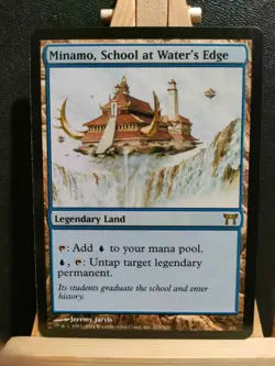 Minamo, School at Water's Edge - Champions of Kamigawa - NM/LP (See pics) MTG - Image 1
