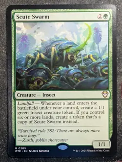 Scute Swarm - Outlaws of Thunder Junction Commander (MTG) - Image 1