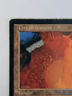 City of Traitors Exodus Magic the Gathering MTG #3 See Pics For Condition - Image 2