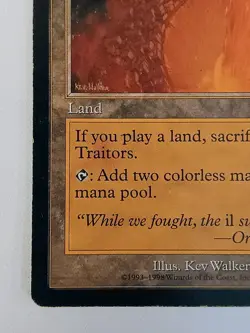 City of Traitors Exodus Magic the Gathering MTG #3 See Pics For Condition - Image 5