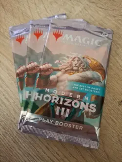 3 (three) - Magic the Gathering MTG Modern Horizons 3 Play Booster - Image 1