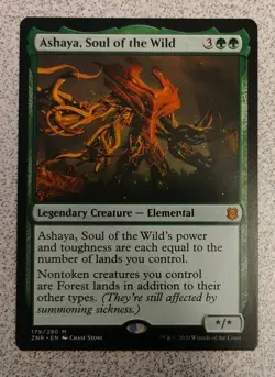 Ashaya, Soul of the Wild Zendikar Rising Regular - Image 1