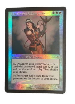 Lin Sivvi, Defiant Hero Nemesis Foil - Image 1