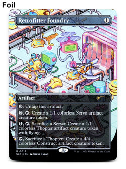 Retrofitter Foundry (FOIL) - [Secret Lair Countdown Encyclopedia Kit] MTG - Image 1