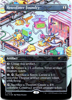 Retrofitter Foundry (FOIL) - [Secret Lair Countdown Encyclopedia Kit] MTG - Image 3