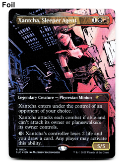 Xantcha Sleeper Agent (FOIL) - [Secret Lair Encyclopedia of Magic] MTG NM 💀🔥 - Image 1