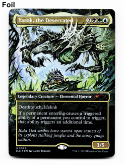 Yarok, the Desecrated (FOIL) - [Secret Lair Countdown Encyclopedia Kit] MTG - Image 1