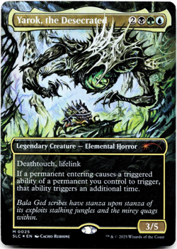Yarok, the Desecrated (FOIL) - [Secret Lair Countdown Encyclopedia Kit] MTG - Image 3