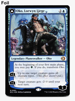 Oko, Lorwyn Liege (FOIL) - [Lorwyn Eclipsed] Magic MTG ECL 0061 NM 💧🌳 - Image 1