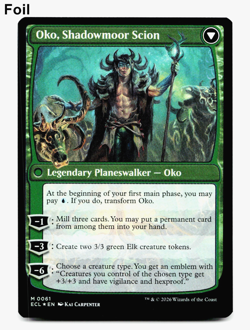Oko, Lorwyn Liege (FOIL) - [Lorwyn Eclipsed] Magic MTG ECL 0061 NM 💧🌳 - Image 2