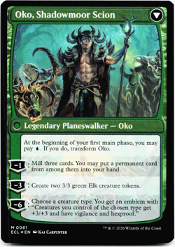 Oko, Lorwyn Liege (FOIL) - [Lorwyn Eclipsed] Magic MTG ECL 0061 NM 💧🌳 - Image 4