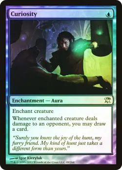 MTG FOIL Curiosity - Innistrad #049 - Image 1