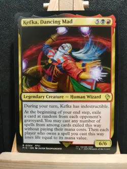 Kefka, Dancing Mad - Final Fantasy Commander - Rare - NM (see pics) MTG - Image 1