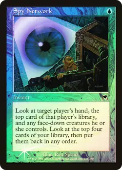 MTG FOIL Spy Network - Onslaught #115 - Image 1