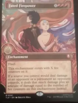 MTG Avatar: The Last Airbender (TLA) - Fated Firepower (Showcase) - #0341 - Image 1