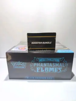 Pokemon TCG - Mega Evolution - Phantasmal Flames - ETB + BOOSTER Bundle - Image 4