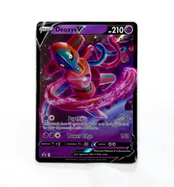 Pokemon TCG Deoxys V SWSH266 Black Star Promo Holo Ultra Rare NM - Image 3